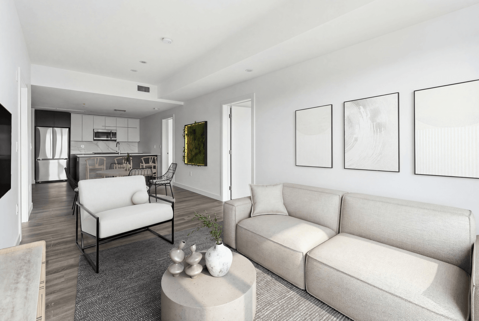 Harvey Heights, interior space