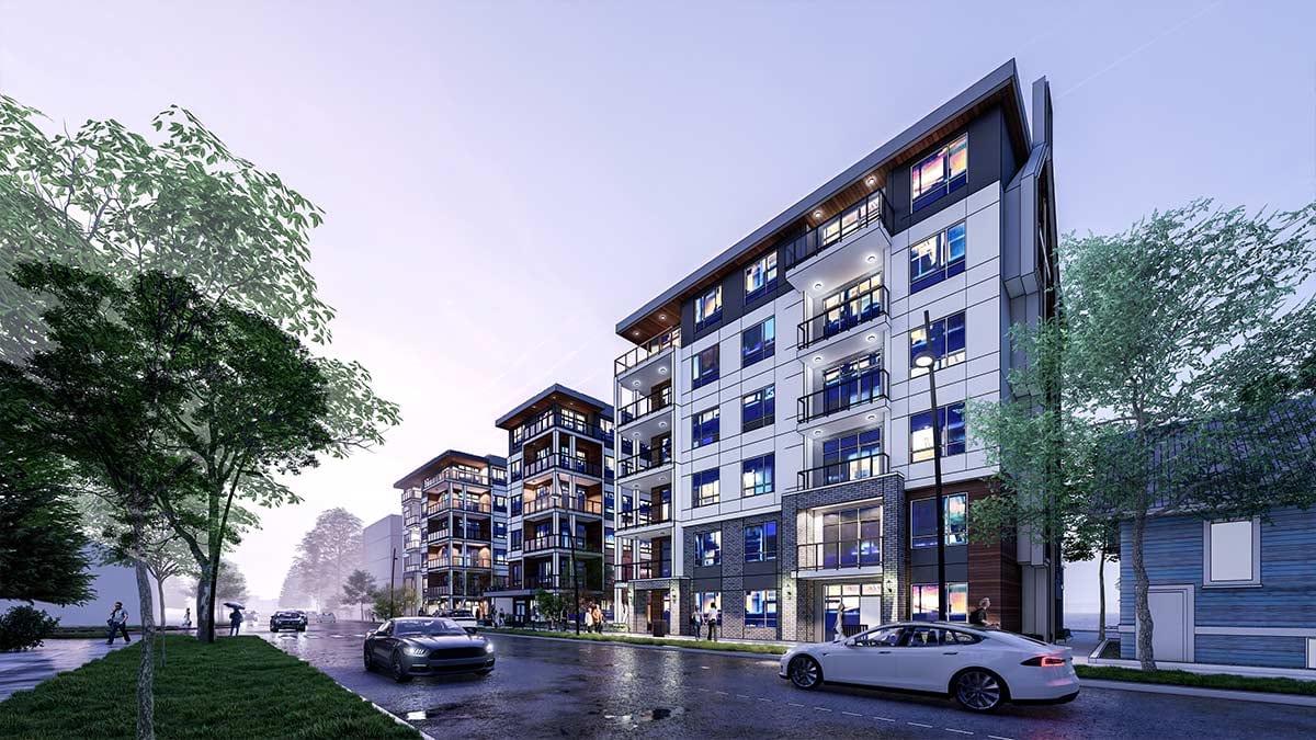 Kensington Heights, interior space