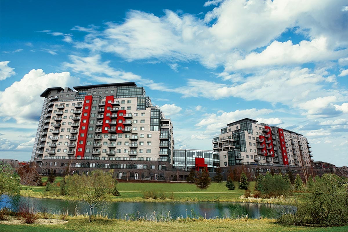 Signature Condominiums, interior view