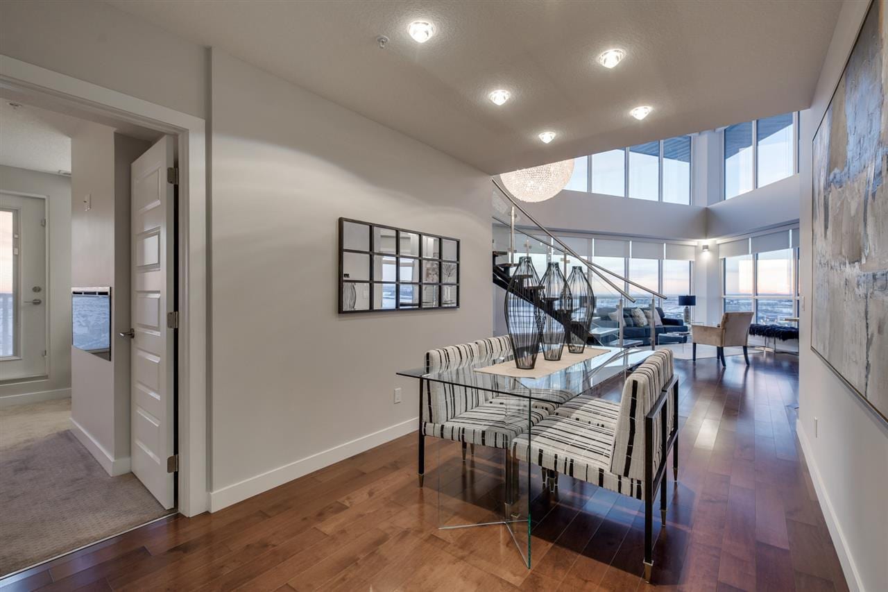 Signature Condominiums, interior view