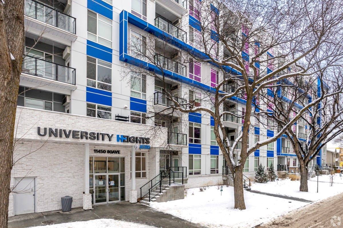 University Heights, facade detail