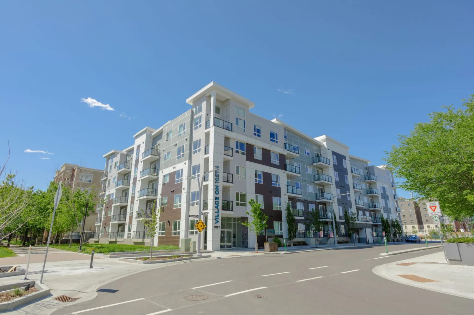 Village on 105th, exterior view